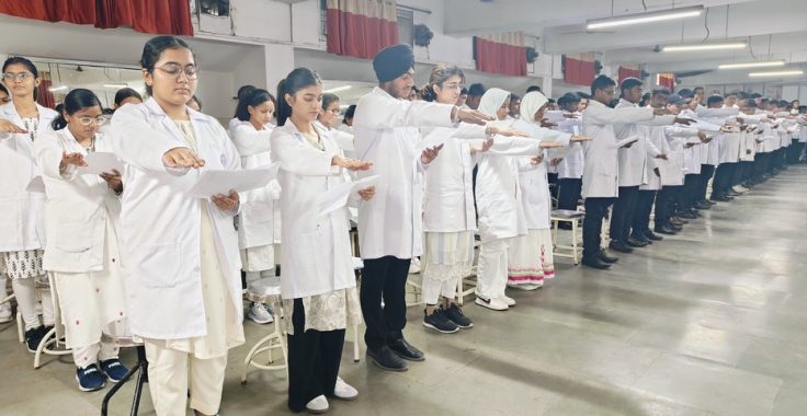 Cadaveric Oath Ceremony at Index Medical College, Hospital & Research Center