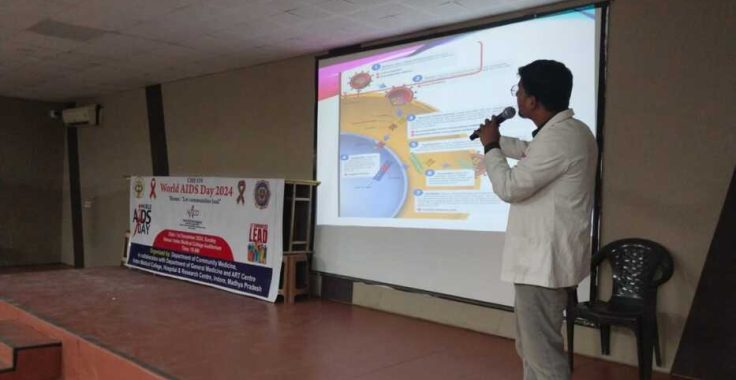 Seminar Organized at Index Medical College on World AIDS Day