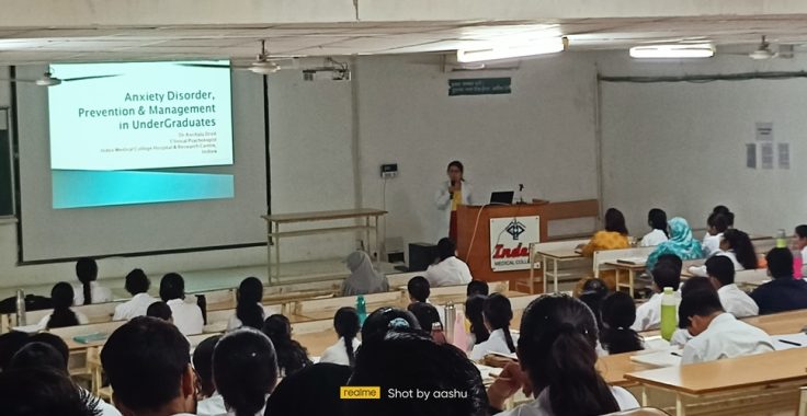 Workshop on Anxiety Disorders, and its Prevention & Management in undergraduates